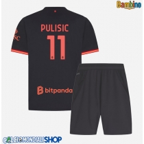 Maglie da calcio AC Milan Christian Pulisic #11 Terza Maglia Bambino 2026-27 Manica Corta + Pantaloni corti)